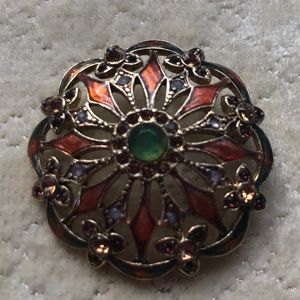 Brooch.Monet brand.